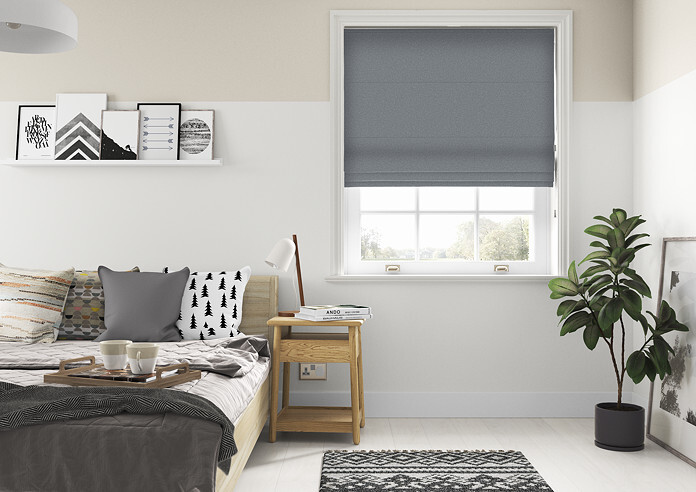 Oslo, Carbon - Twist&Fit Roman Blind - Image 5
